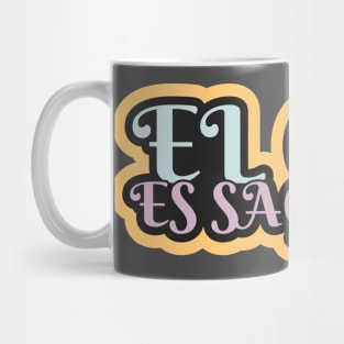 El Gol es Sagrado The Goal is Sacred Mug